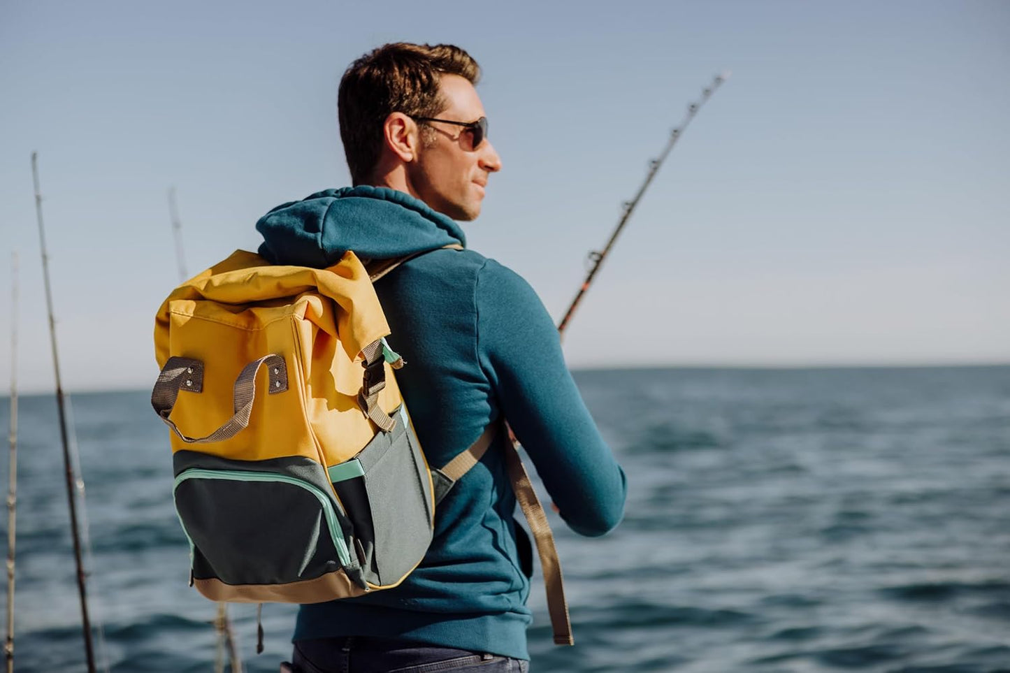 ONIVA - a Brand Roll-Top Cooler Backpack - Hiking Backpack - Soft Cooler Bag