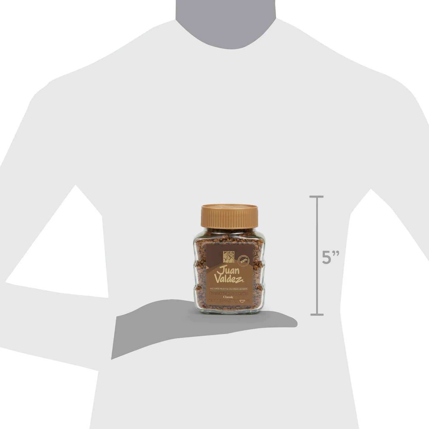 Instant Coffee, Classic Freeze Dried, 3.52 Oz