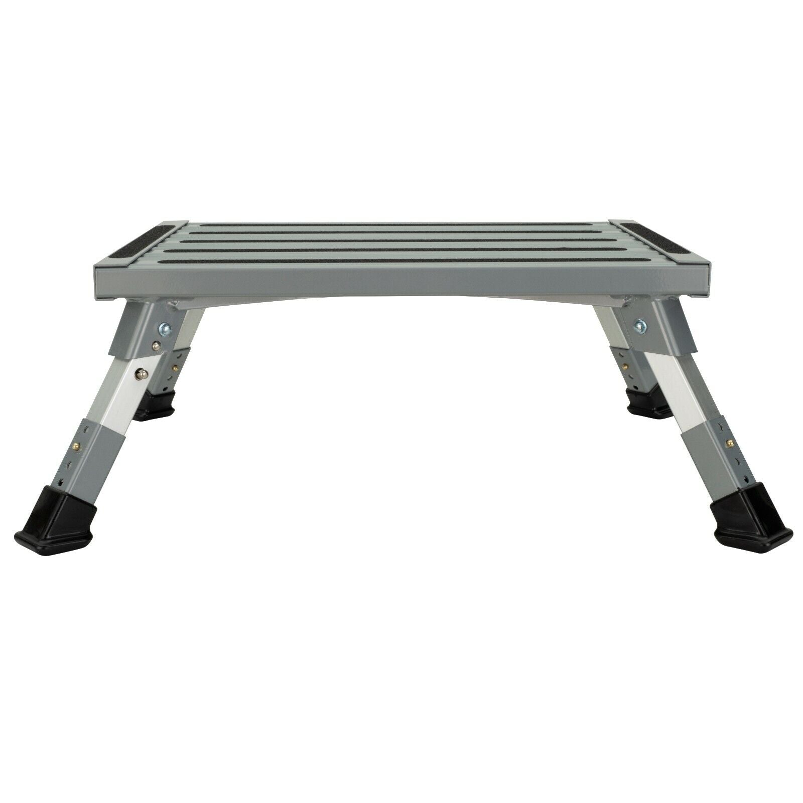 RV Aluminum Platform Step RV Portable Step Adjustable Height