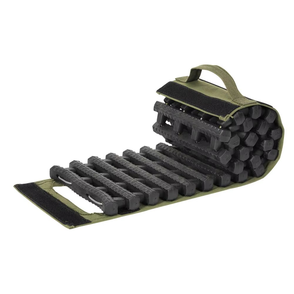 Recovery Traction Mat Portable Emergency Track Tire Ladder Car Recovery Indestructible Traction Mat for Ice Snow Sand Off-Road