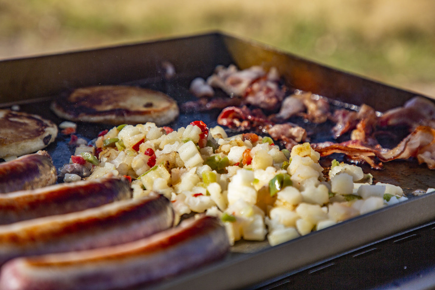 3-Burner Tabletop Propane Gas Griddle