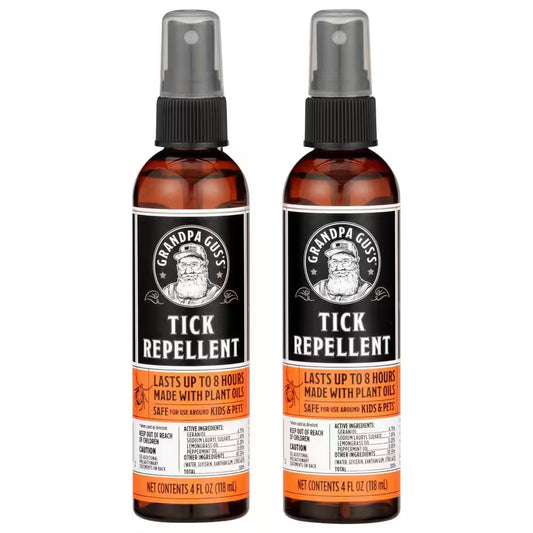 2PK Tick and Insect Repellent - 4Oz