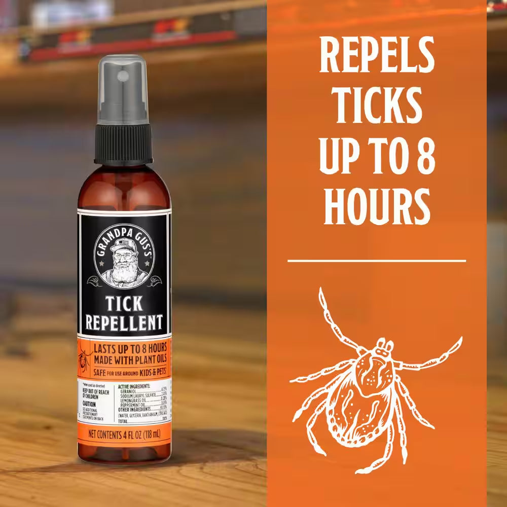 2PK Tick and Insect Repellent - 4Oz