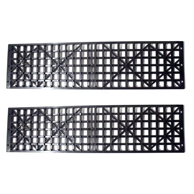 Off-Road Anti-Skid Chain Traction Boards 1 Pair Recovery Track Mat for Car Truck Tire Traction Sand Mud Snow Ladder
