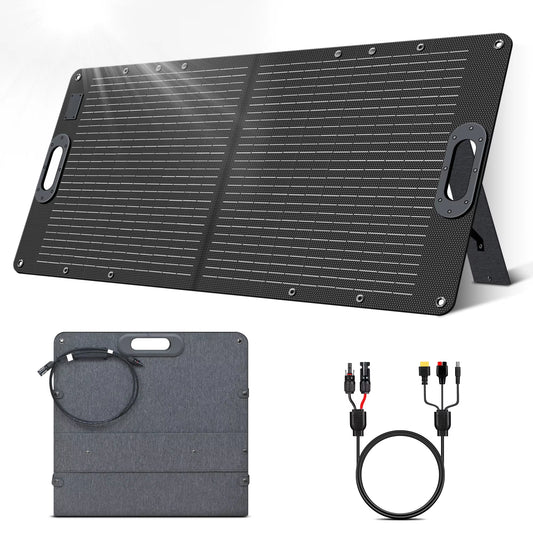 ETFE 100W Flexible Solar Panels Portable Foldable Solar Charger PWM Solar Charge Controller for Generator Power Station/Rv/Phone
